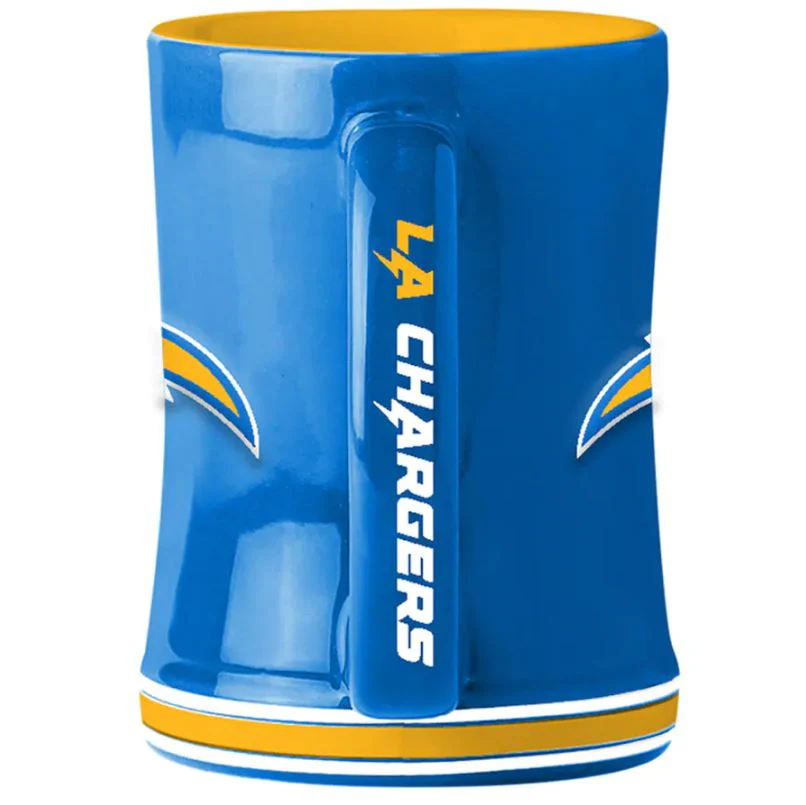Los Angeles Chargers Logo Relief Coffee Mug - Image 2