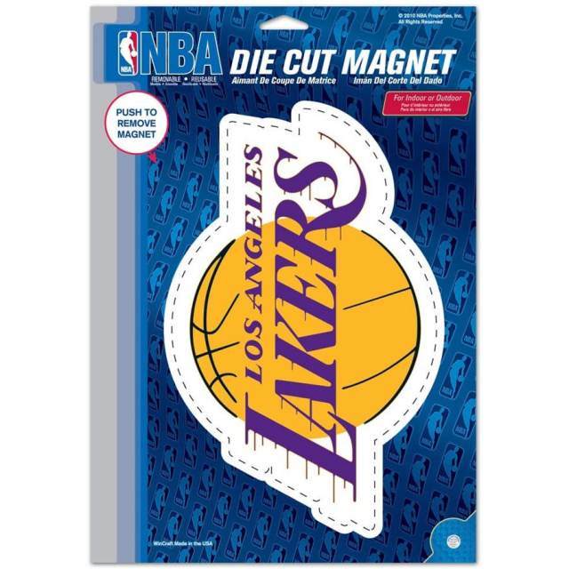 Los Angeles Lakers 8" Die-Cut Magnet