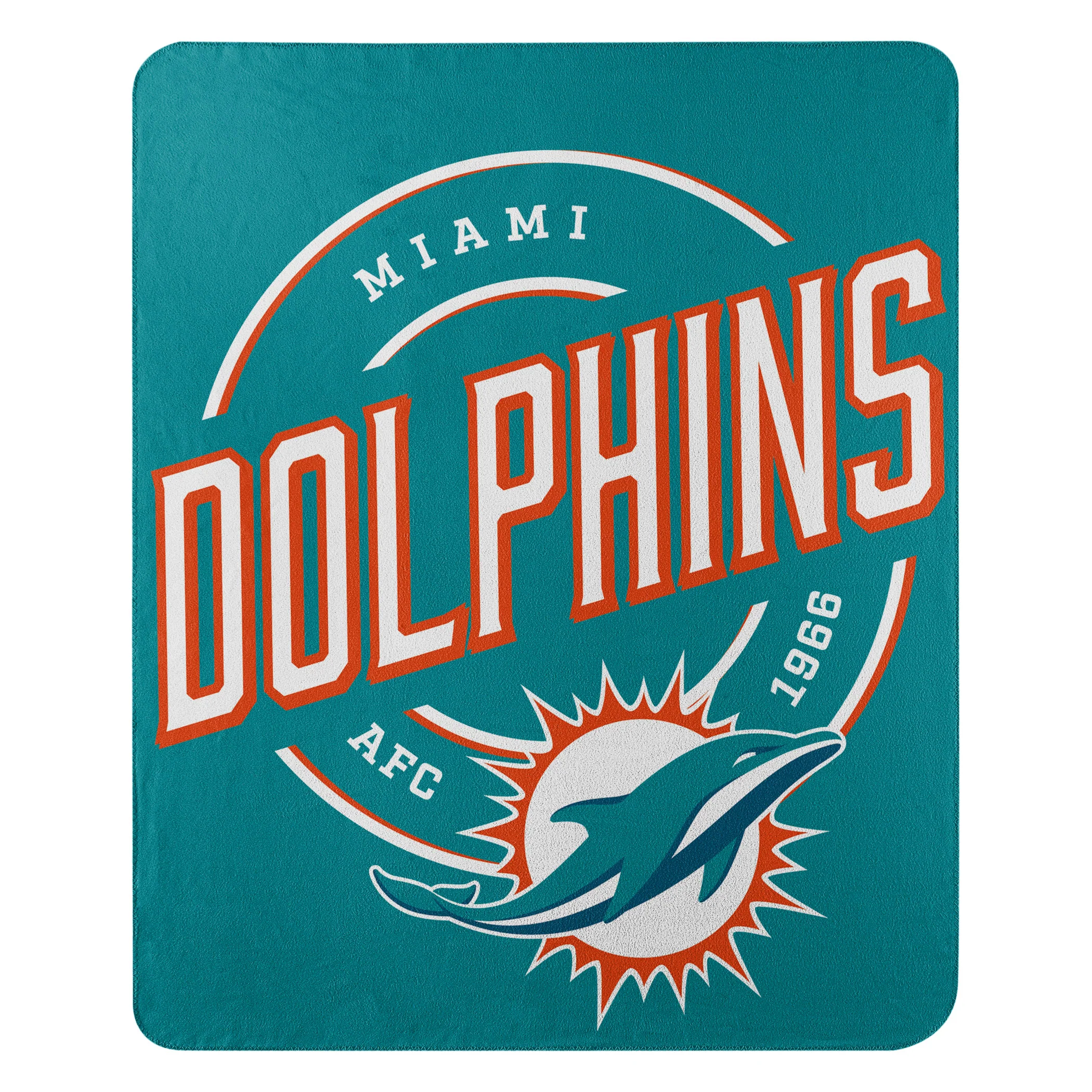 Miami Dolphins 50" x 60" Campaign Fleece Blanket