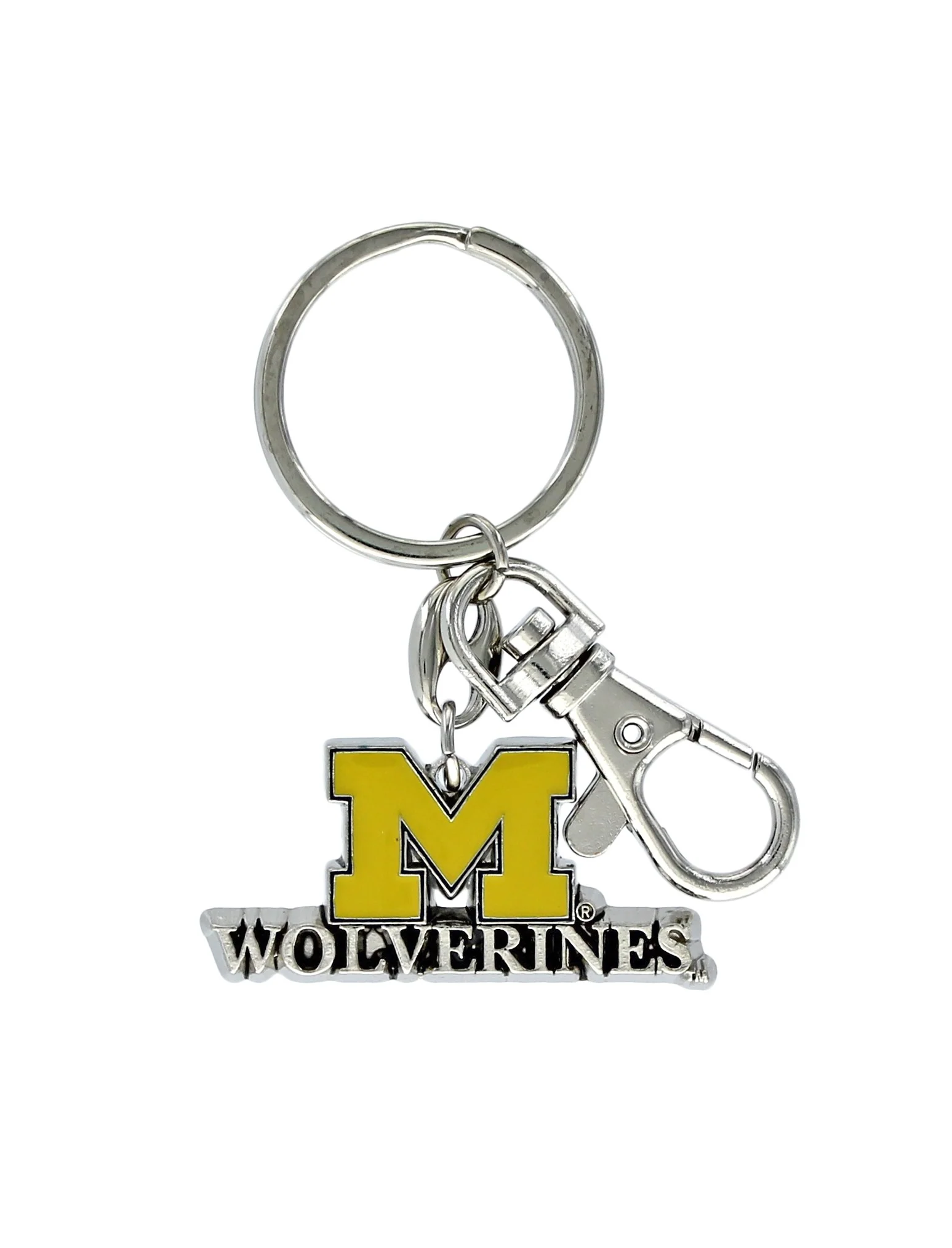Michigan Wolverines Heavyweight Keychain