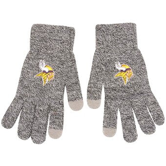 Minnesota Vikings Gray Knit Texting Gloves