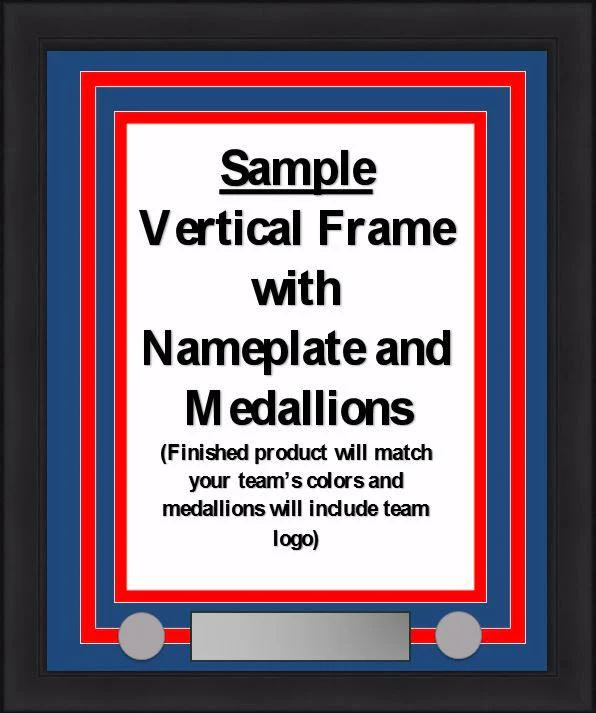 MLB Baseball Photo Picture Frame Kit - Oakland Athletics (Green Matting, White Trim) - Image 5