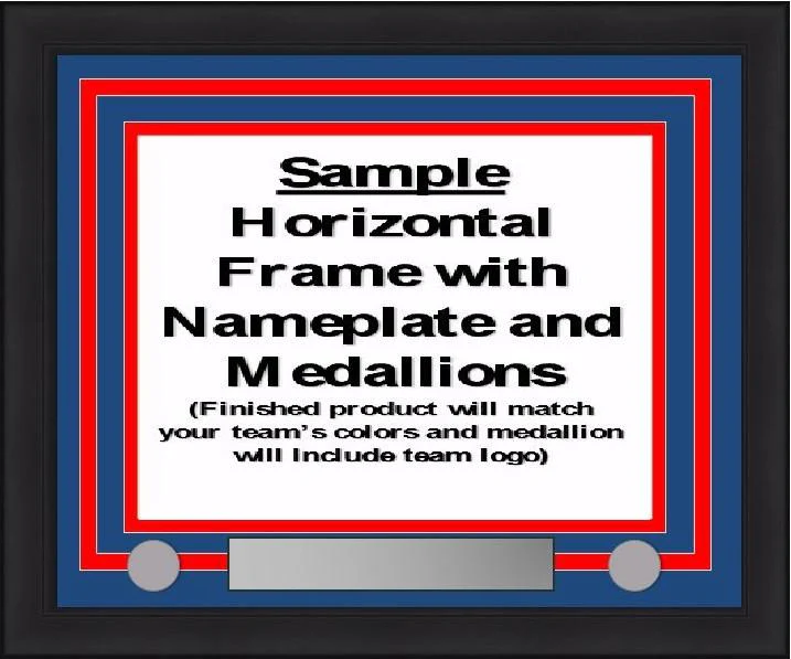 MLB Baseball Photo Picture Frame Kit - Tampa Bay Rays (Blue Matting, Light Blue Trim) - Image 3