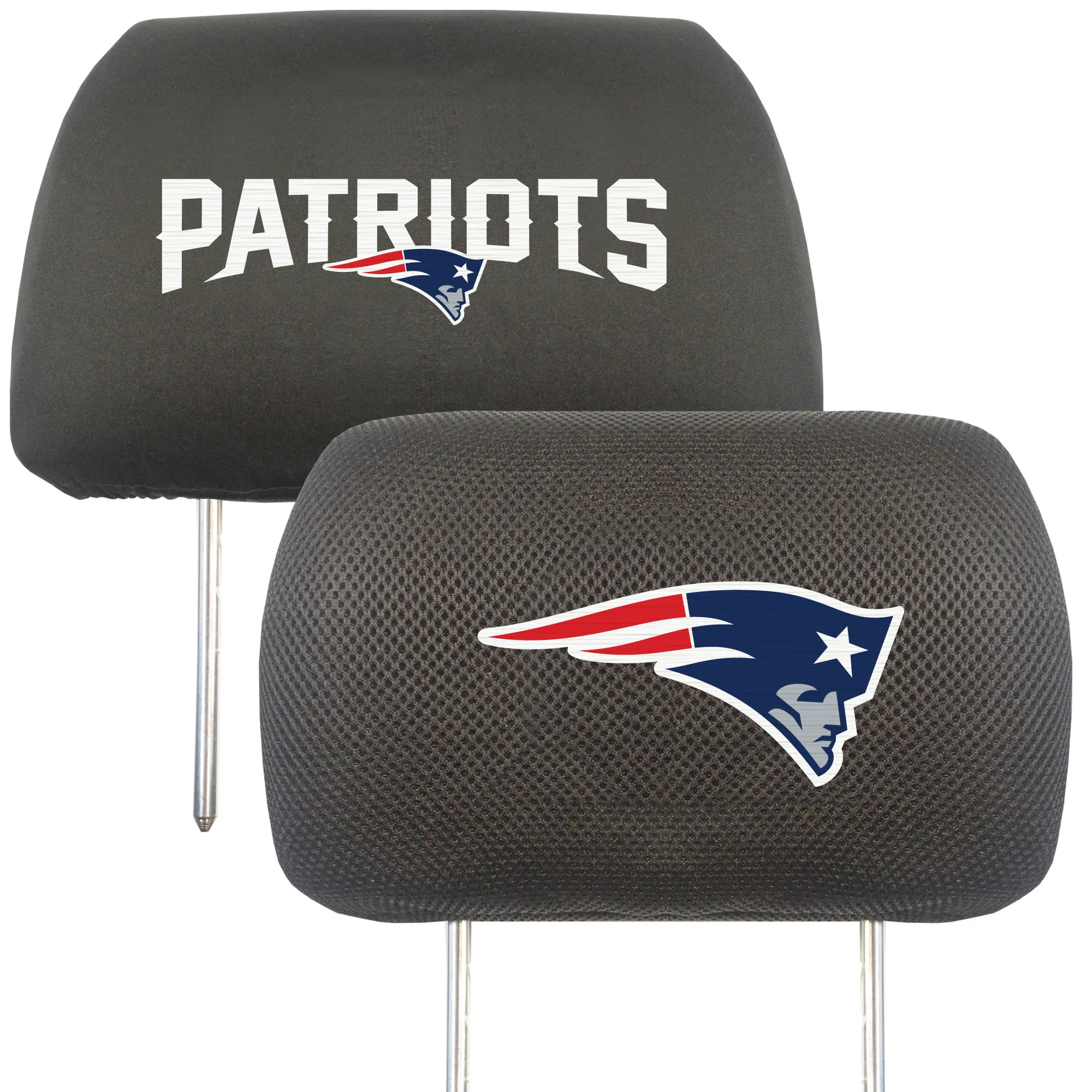 New England Patriots 2-Pack Headrest Covers