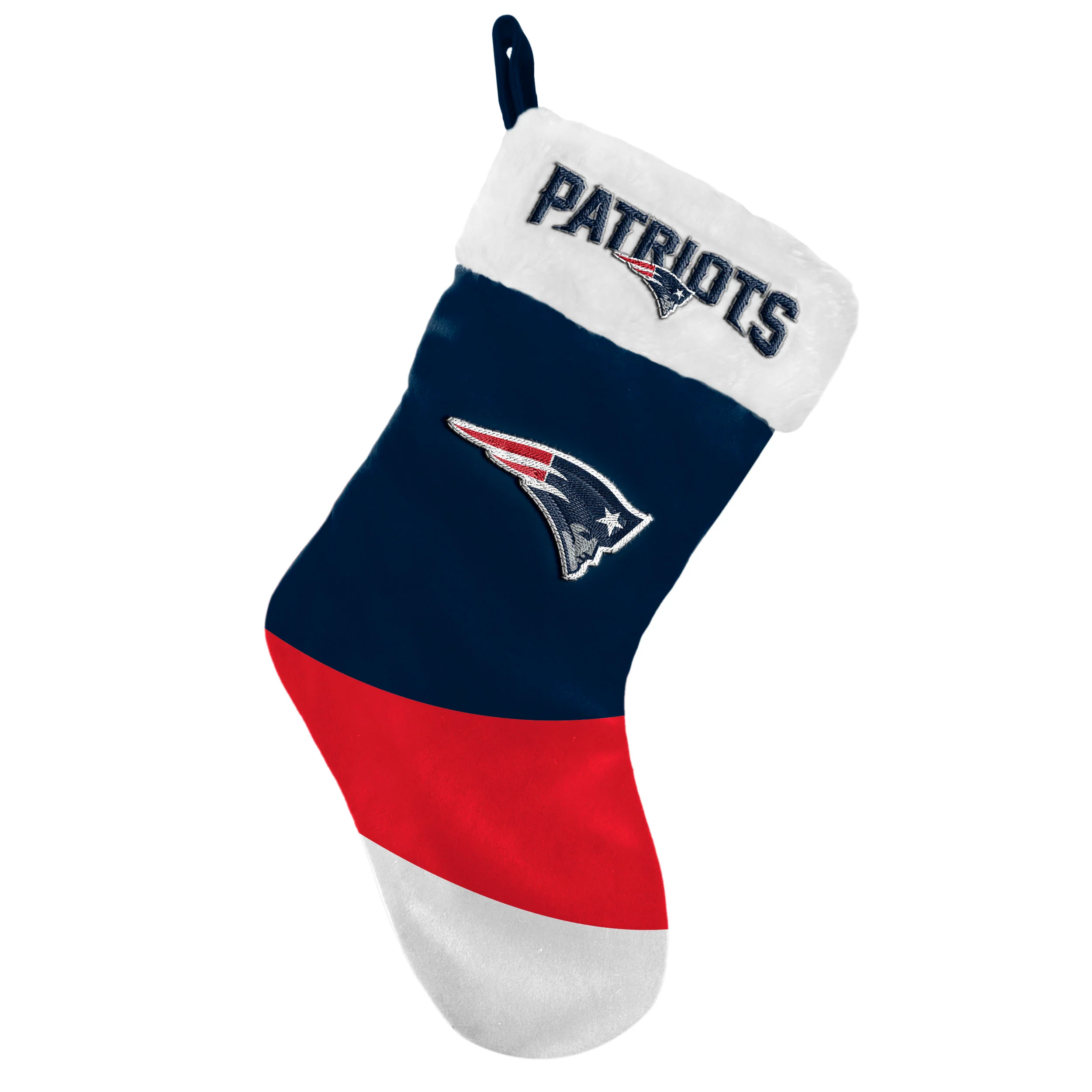 New England Patriots Colorblock Stocking
