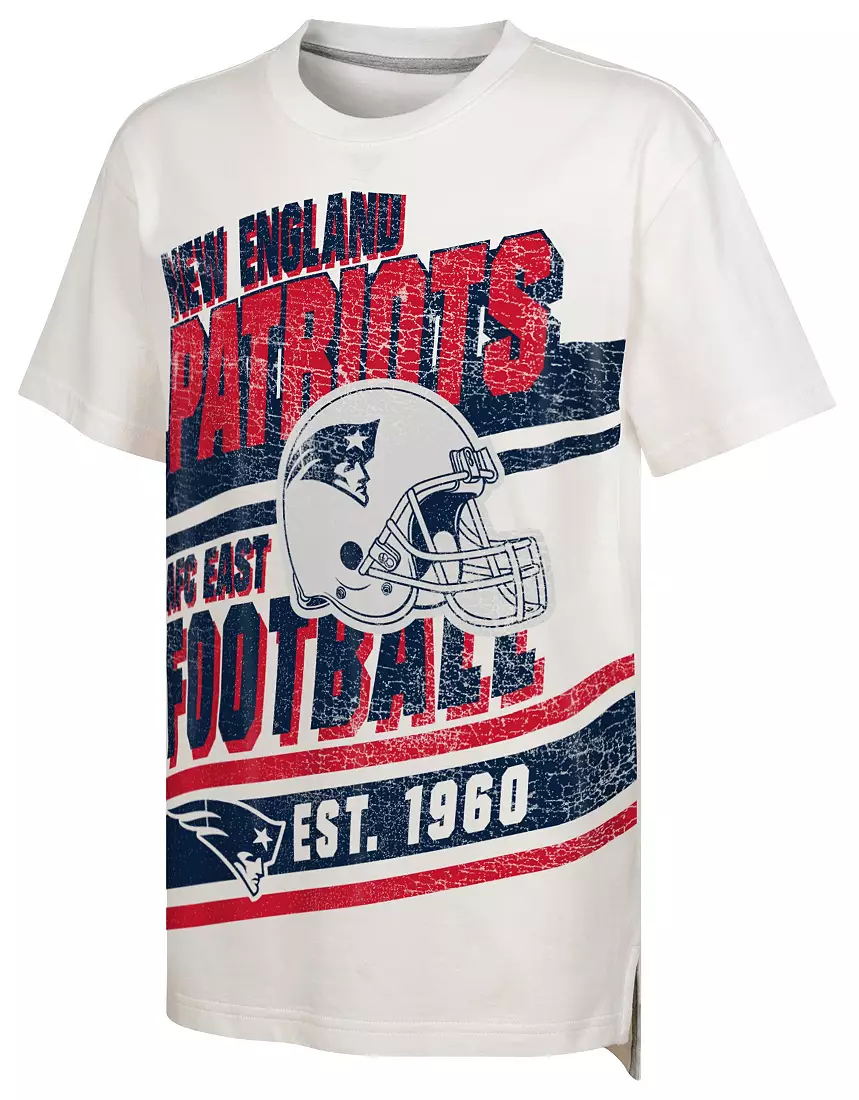 New England Patriots Get Loud Youth Logo T-Shirt