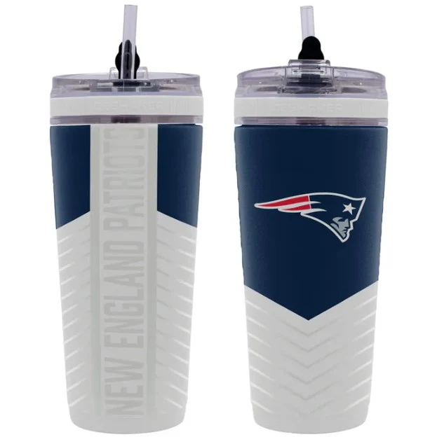 New England Patriots Ice Shaker Bottle