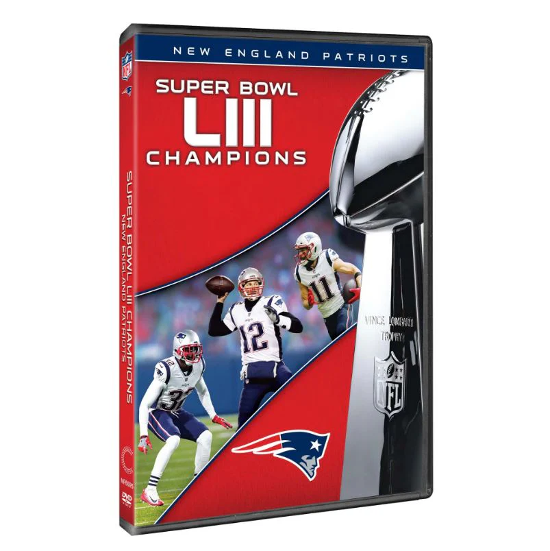 New England Patriots Super Bowl LIII Champions DVD