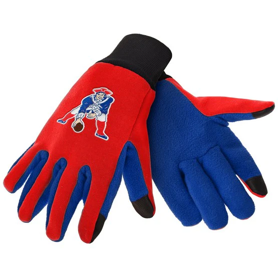 New England Patriots Throwback Texting Gloves