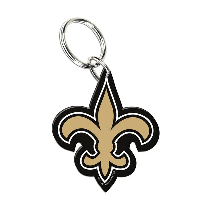 New Orleans Saints Premium Logo Acrylic Keychain