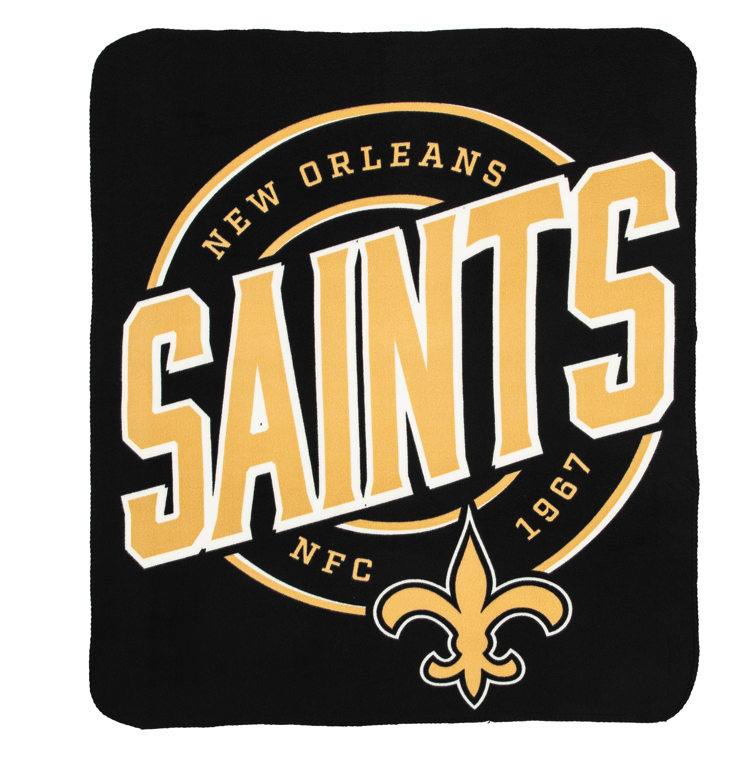 New Orleans Saints 50" x 60" Campaign Fleece Blanket
