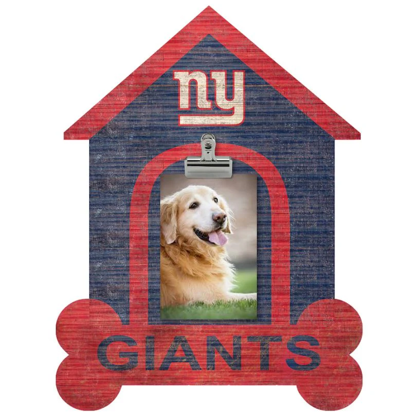 New York Giants Dog Bone House Clip Frame