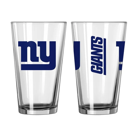 New York Giants Game Day Pint Glass