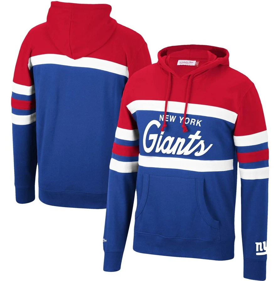 New York Giants Mitchell & Ness Head Coach Hoodie - Image 2