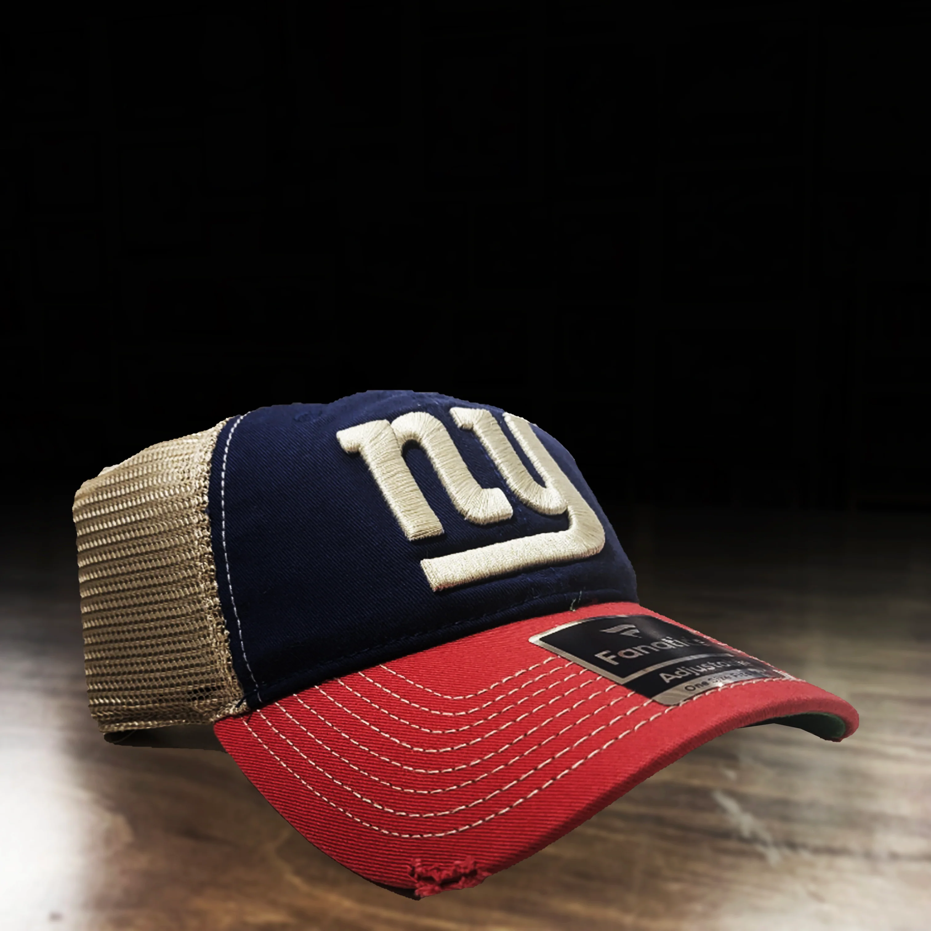New York Giants True Classic Offroad Trucker Snapback Hat - Royal/Red