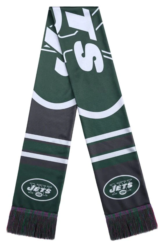 New York Jets Color Block Scarf