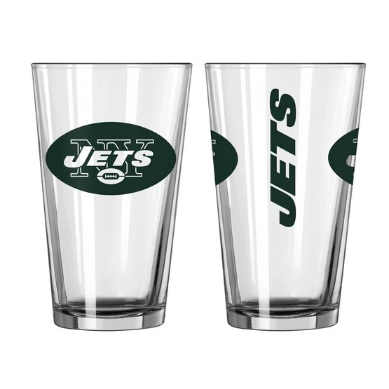 New York Jets Game Day Pint Glass