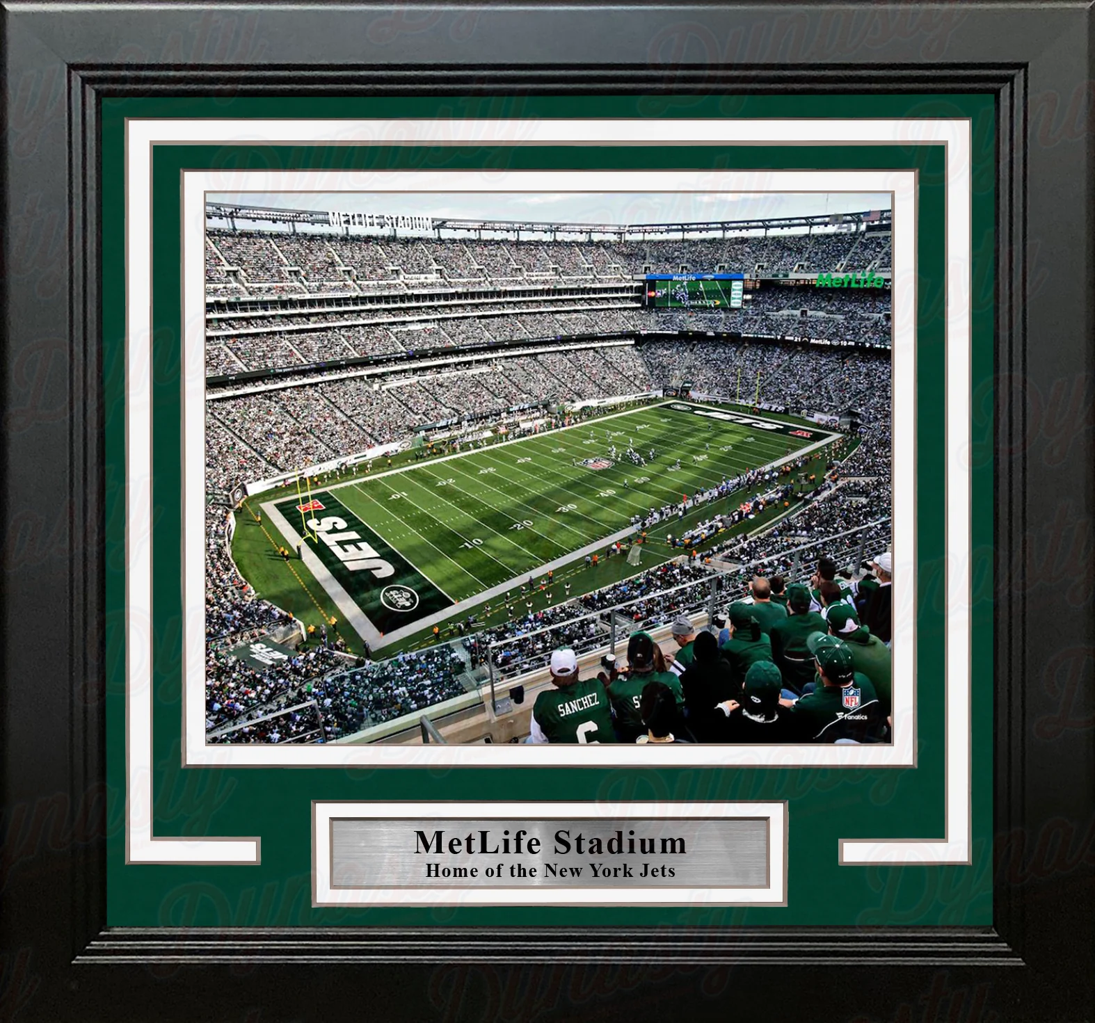 New York Jets MetLife Stadium Aerial View 8" x 10" Framed Football Photo