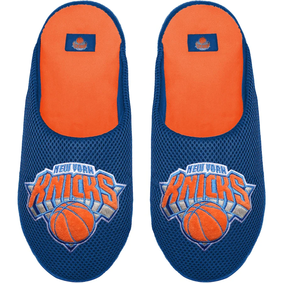 New York Knicks Big Logo Mesh Slide Slippers