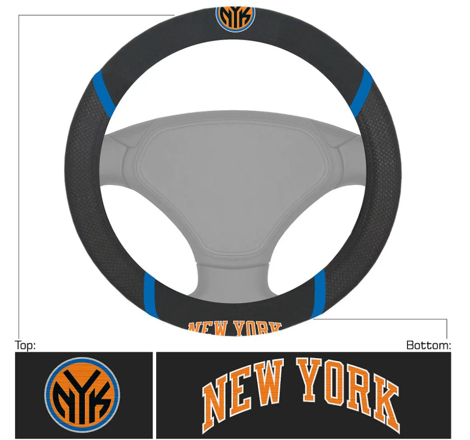 New York Knicks Deluxe Basketball Steering Wheel Cover