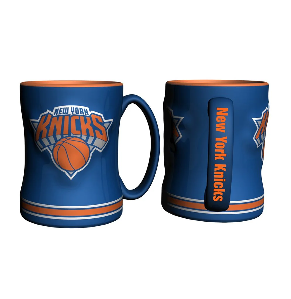 New York Knicks Logo Relief Coffee Mug