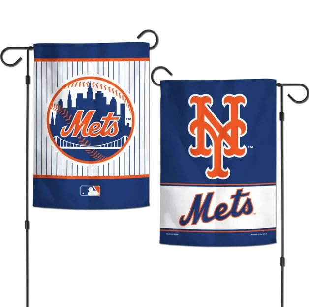 New York Mets 12.5" x 18" 2-Sided Garden Flag