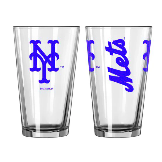 New York Mets Game Day Pint Glass - Image 2