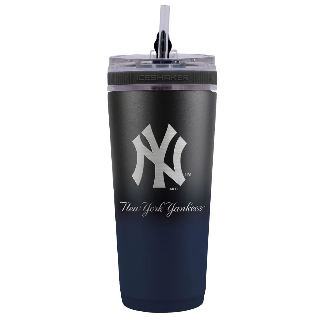 New York Yankees 26 oz Stainless Steel Ice Shaker Bottle