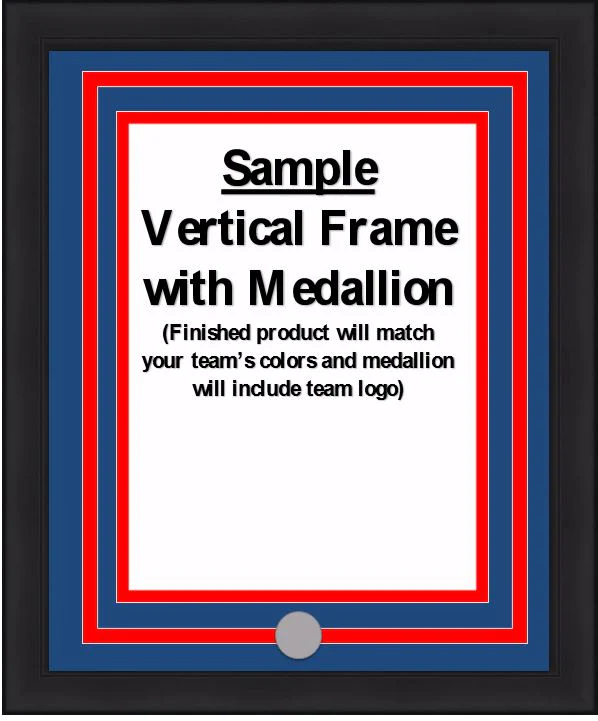 NHL Hockey Photo Picture Frame Kit - Dallas Stars (Green Matting, Yellow Trim) - Image 5