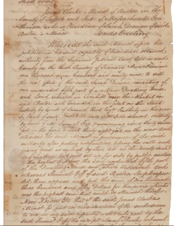 Paul Revere Autographed DS Document Signed | Early Boston Real Estate Deed - Image 5