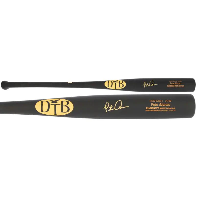 Pete Alonso Baltimore Orioles Autographed Dove Tail Axe Game Model Bat