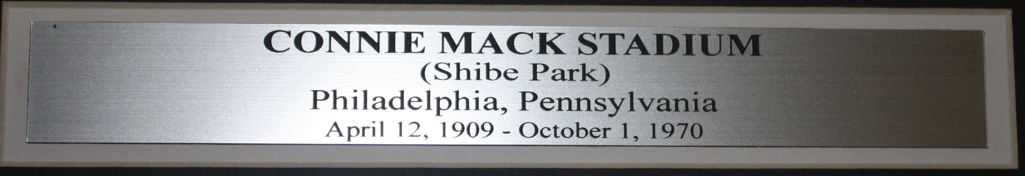 Philadelphia Connie Mack Stadium/Shibe Park Framed & Matted Photo - Image 2