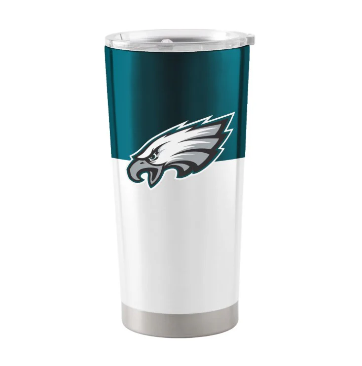 Philadelphia Eagles 20 oz. Colorblock Stainless Tumbler