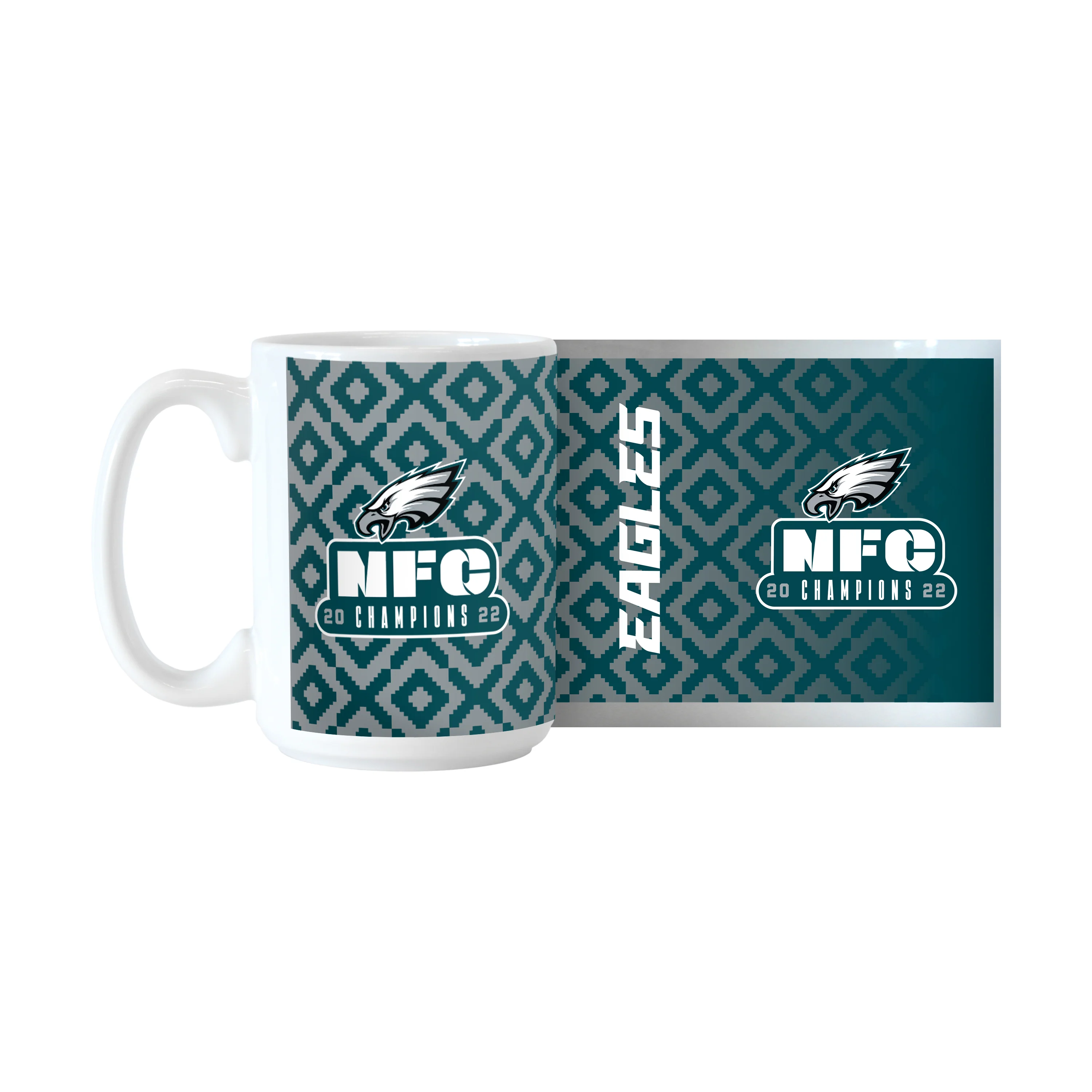 Philadelphia Eagles 2022 NFC Champions 15 oz. Sublimated Coffee Mug