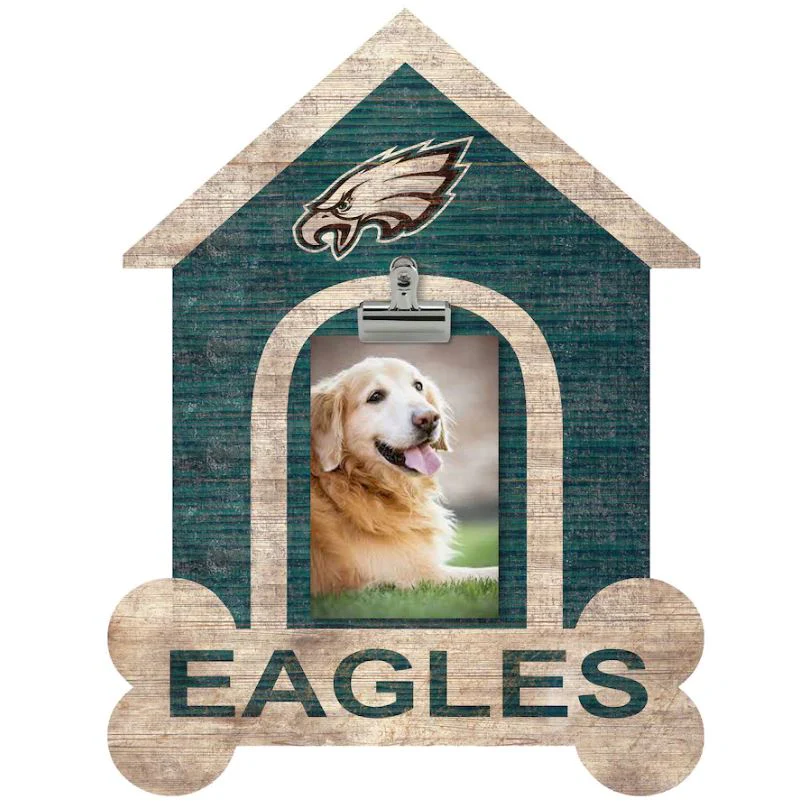 Philadelphia Eagles Dog Bone House Clip Frame