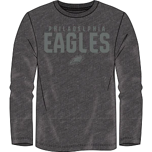Philadelphia Eagles Iconic Blackout Long-Sleeve Shirt