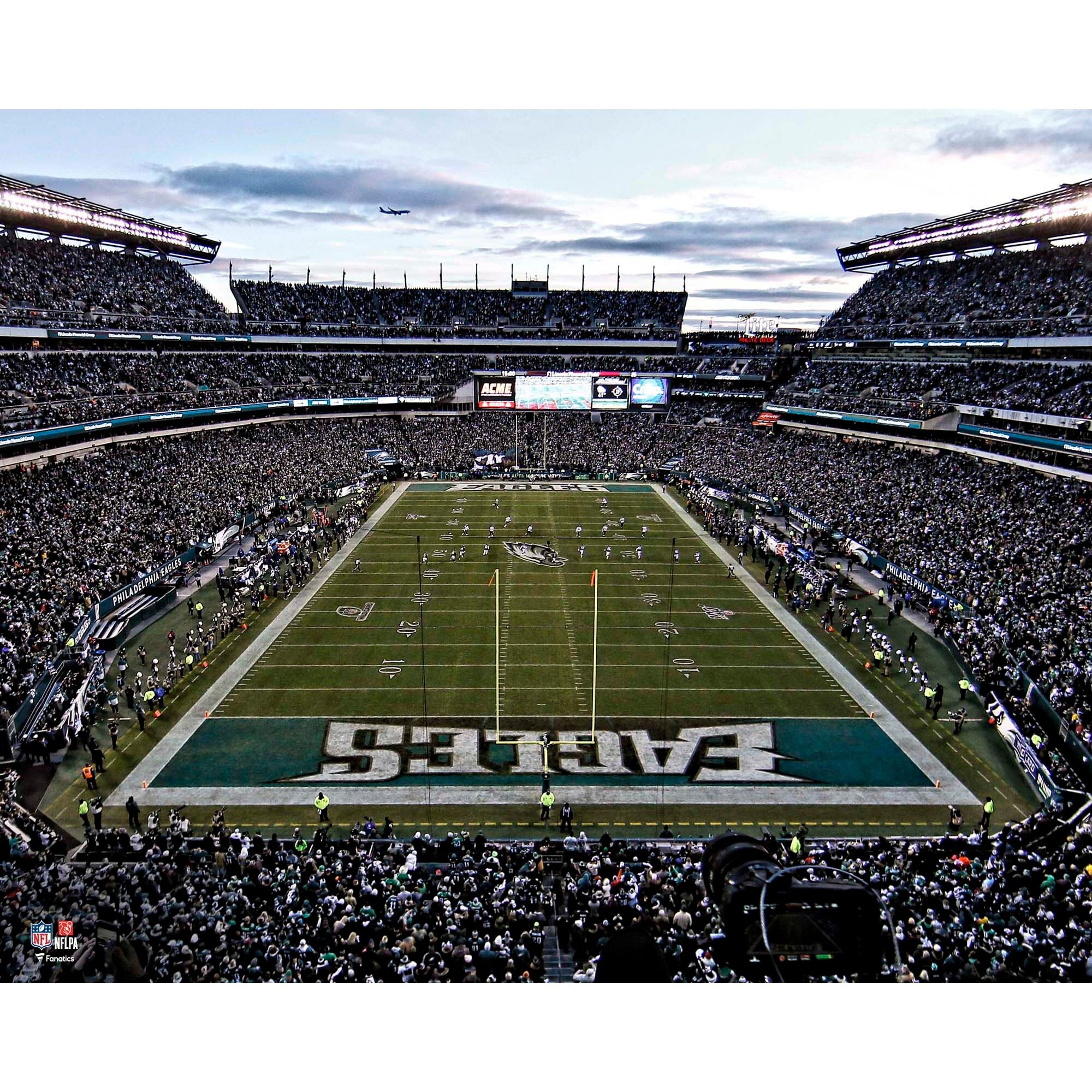 Philadelphia Eagles Lincoln Financial Field End Zone View 8" x 10" Football Stadium Photo