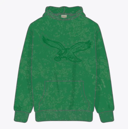 Philadelphia Eagles Mitchell & Ness Downtown Collection Fleece Hoodie