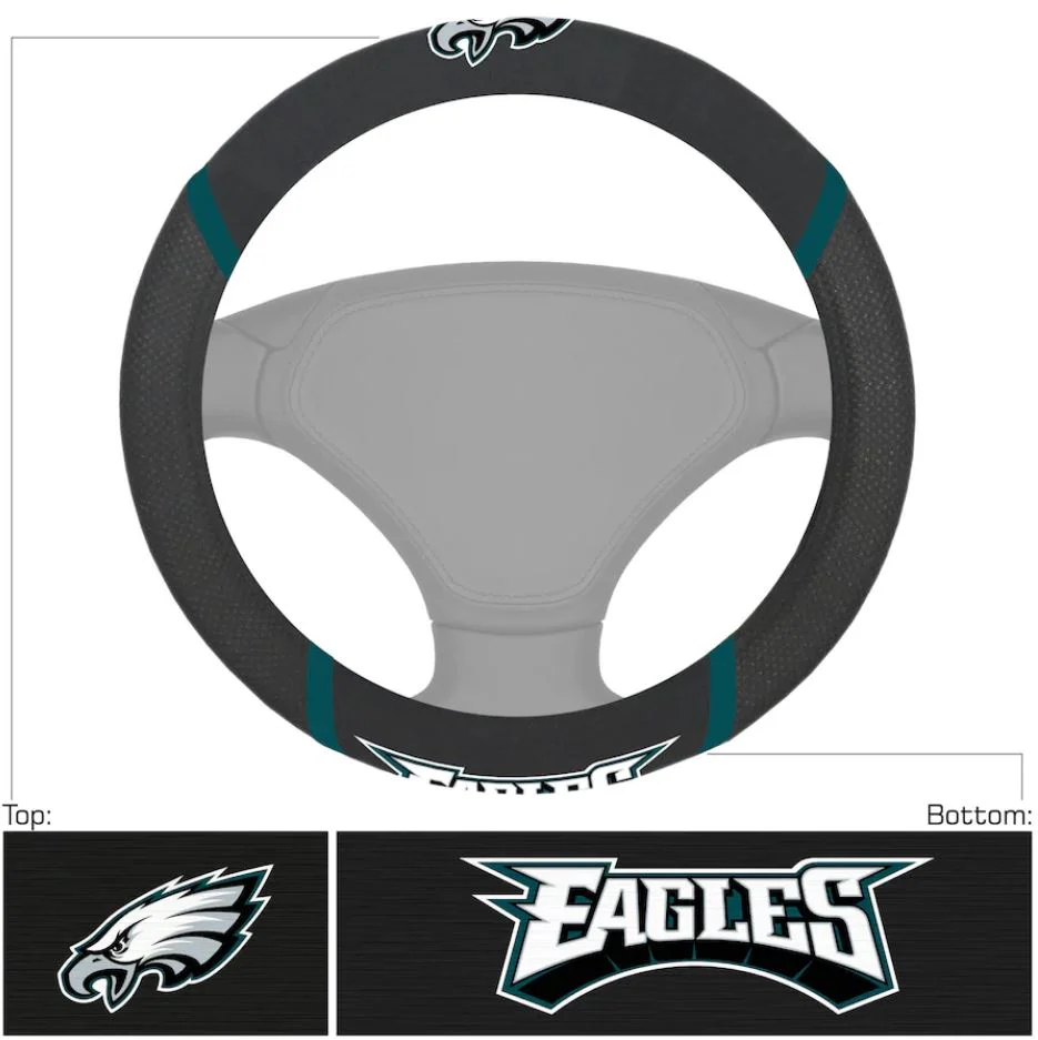 Philadelphia Eagles NFL Football Deluxe Steering Wheel Cover