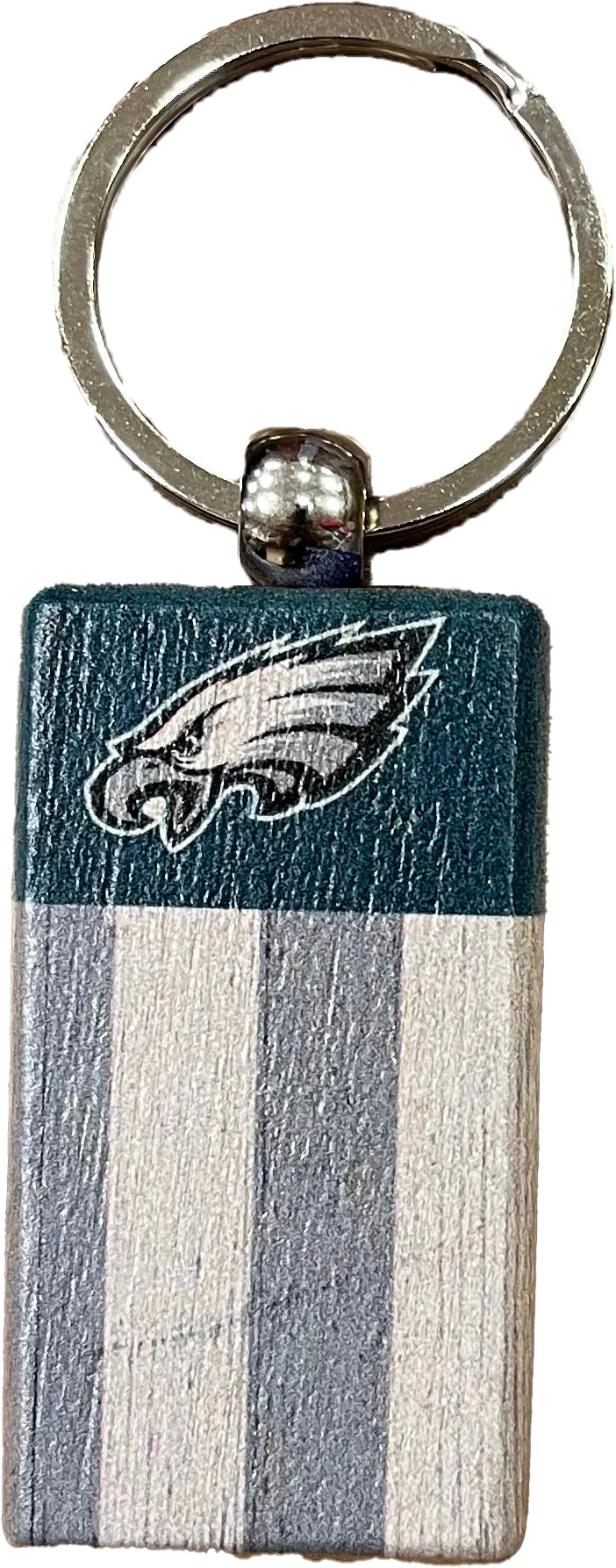 Philadelphia Eagles Rectangle Flag Keychain