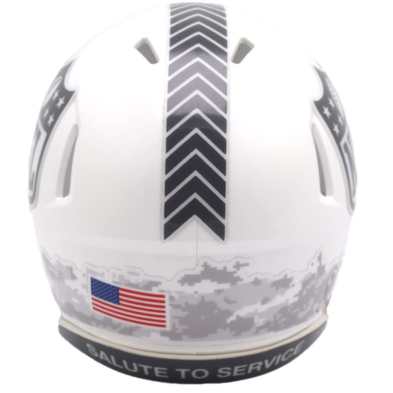 Philadelphia Eagles Riddell 2024 Salute to Service Speed Mini-Helmet - Image 3