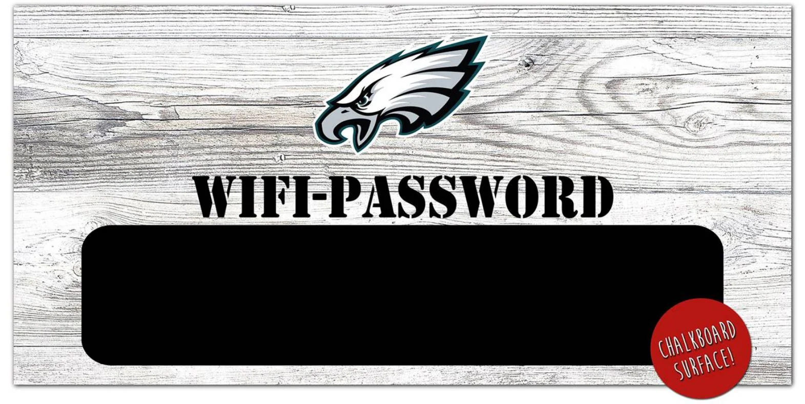 Philadelphia Eagles Wifi Password 6" x 12" Wood Sign