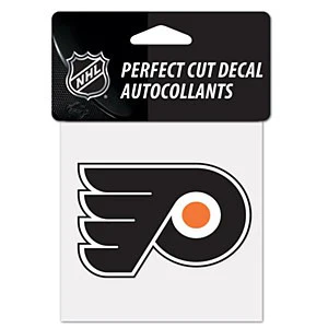 Philadelphia Flyers 4" x 4" Logo Decal