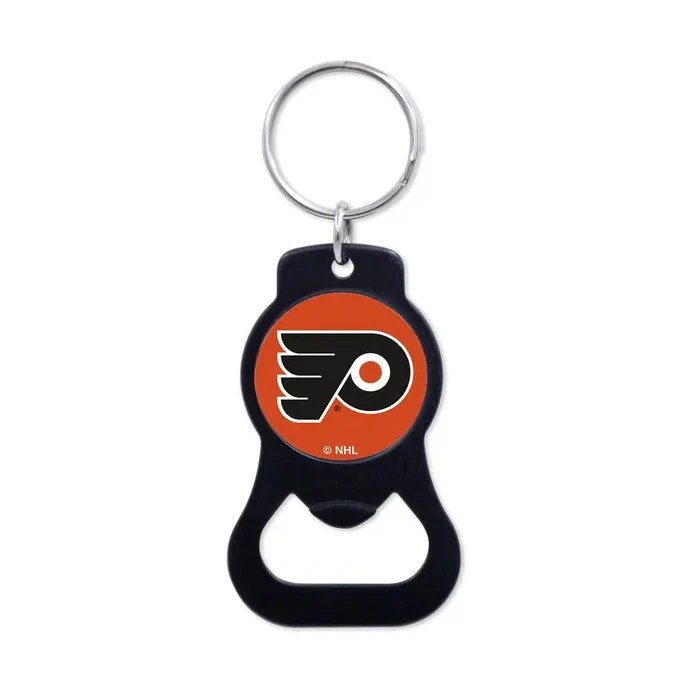 Philadelphia Flyers Black Bottle Opener Keychain