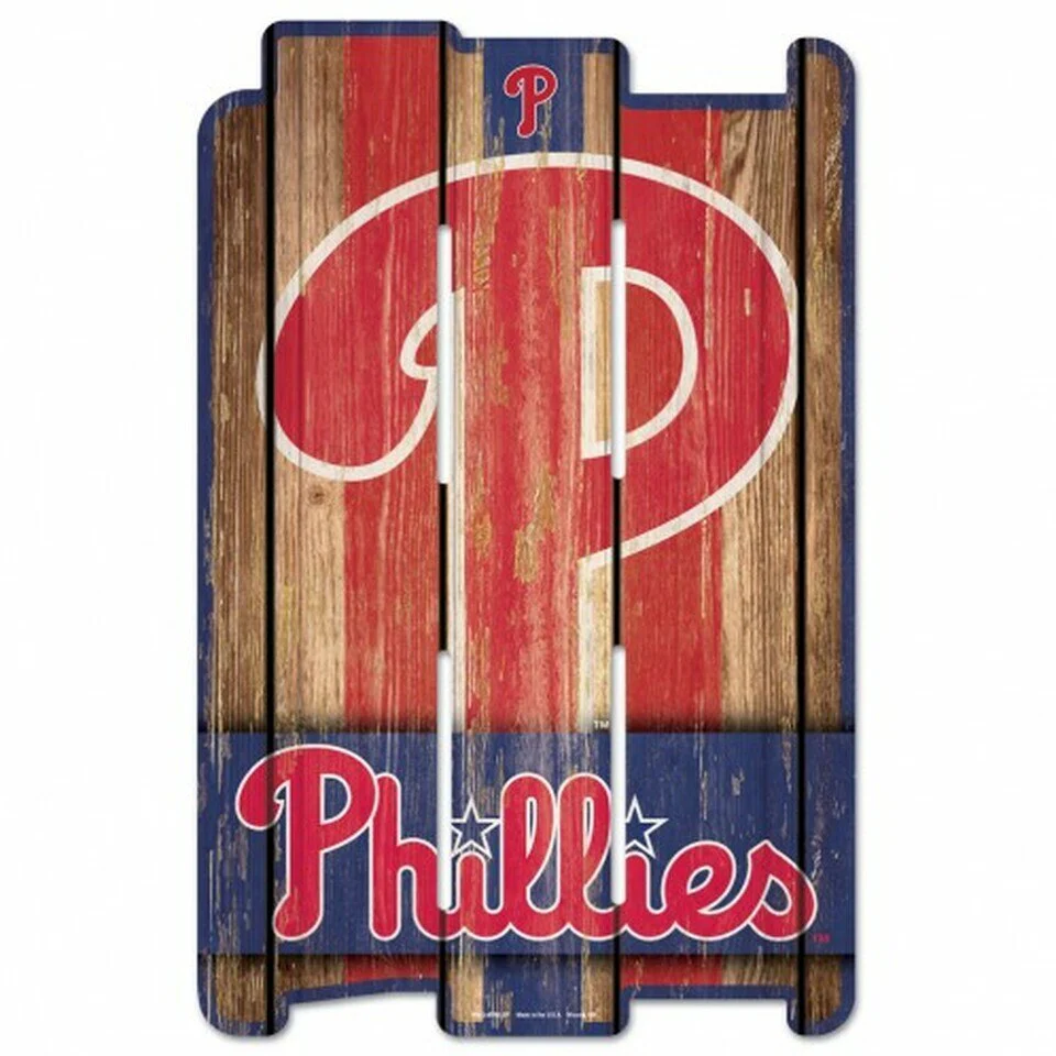 Philadelphia Phillies 11" x 17" Baseball Fence Sign
