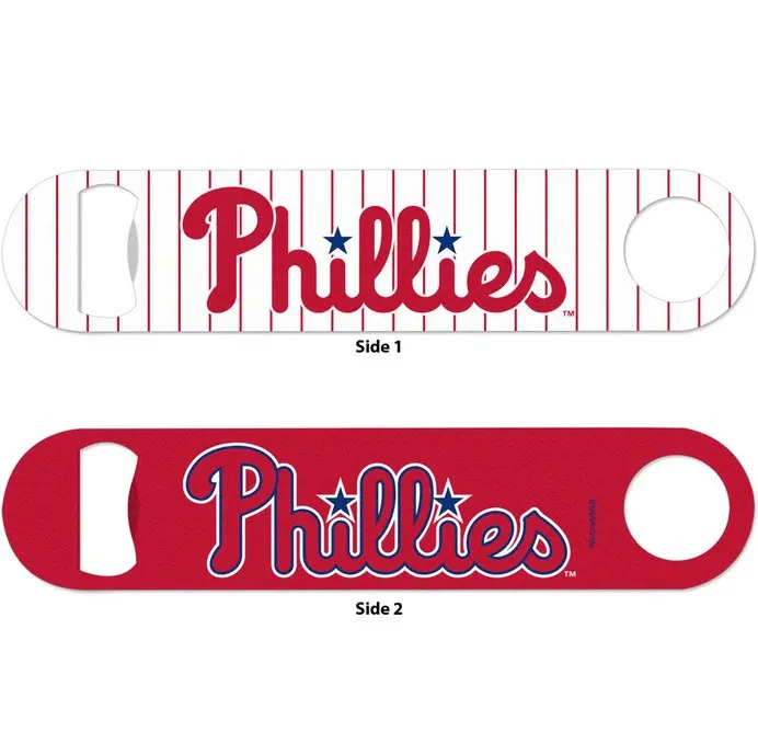 Philadelphia Phillies 2-Sided Metal Bottle Opener