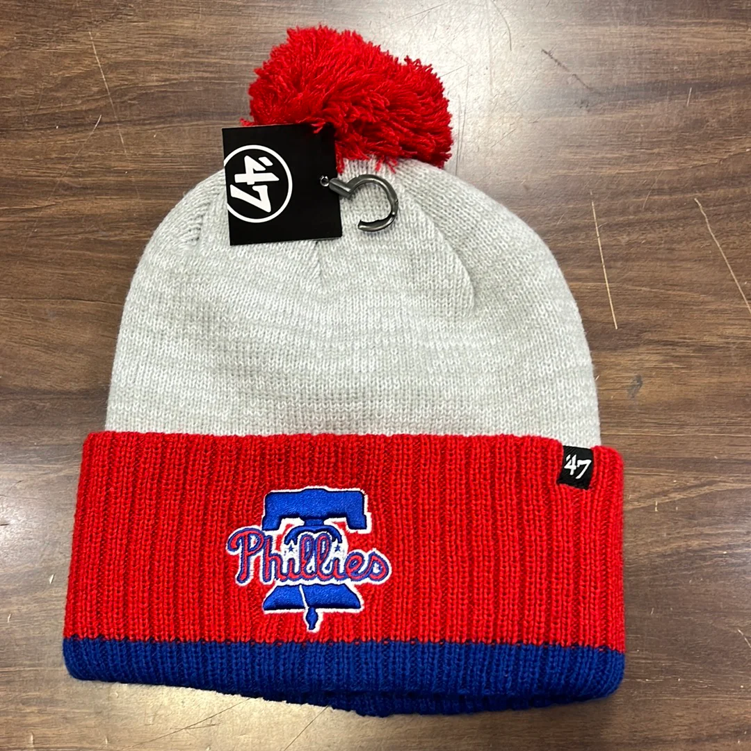 Philadelphia Phillies Bering Cuffed Knit Hat