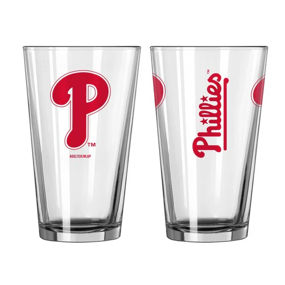 Philadelphia Phillies Game Day Pint Glass