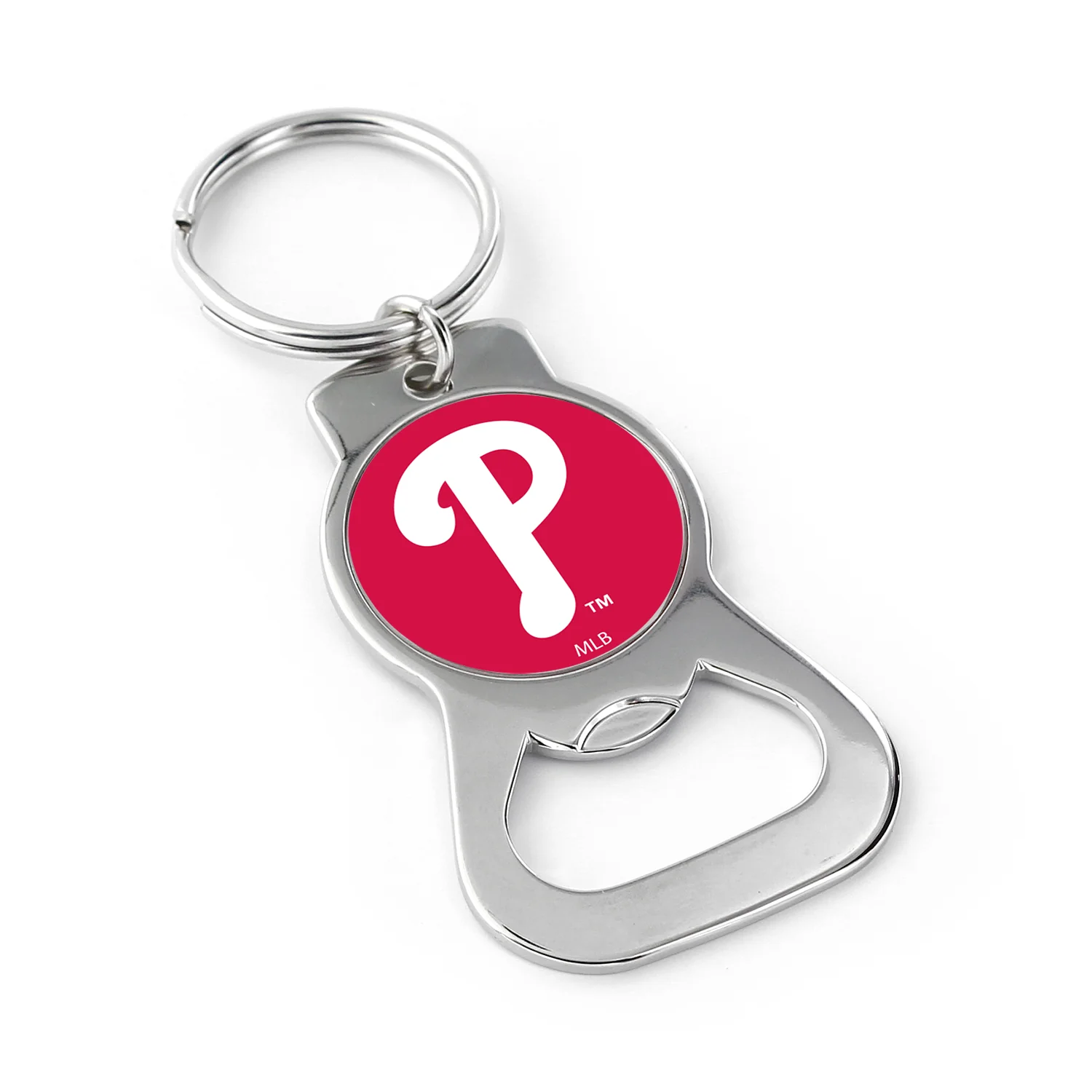 Philadelphia Phillies Logo Bottle Opener Keychain