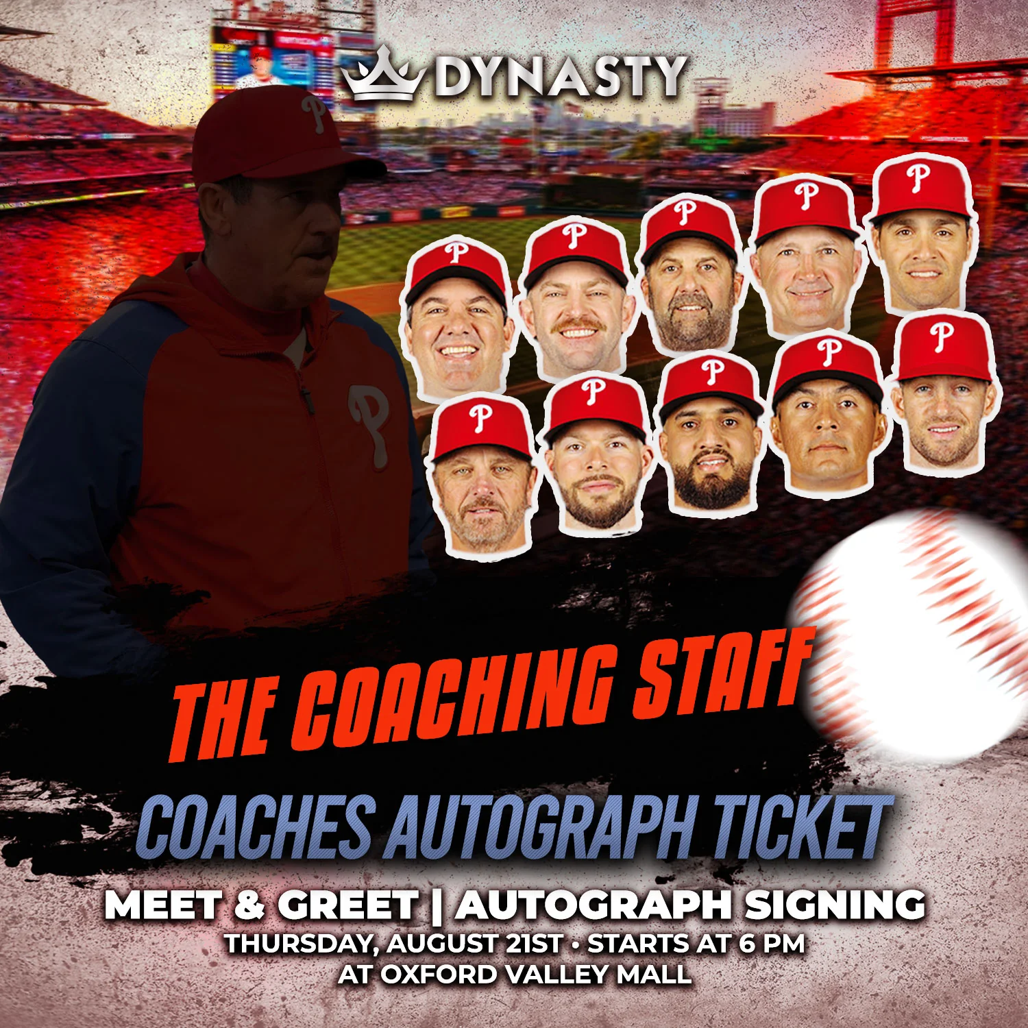 Philadelphia Phillies Meet The Coaches Experience Tickets - Image 3